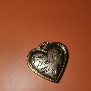 Heart-Shaped Pendant with Engraving